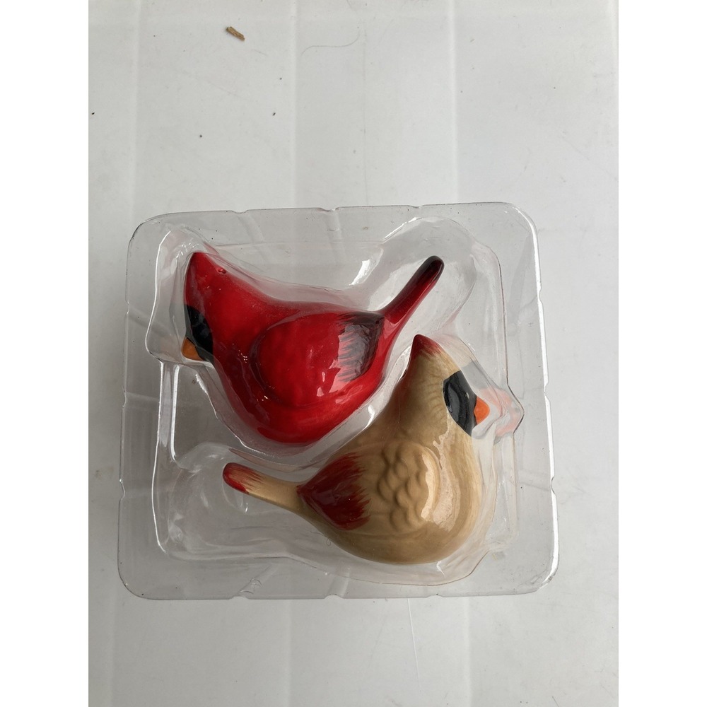 Hallmark 2022 Cardinal Bird Salt and Pepper Shakers from VIP  Gift Bag